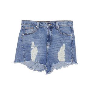 Kendall and Kylie Acid Washed Denim Jean Shorts